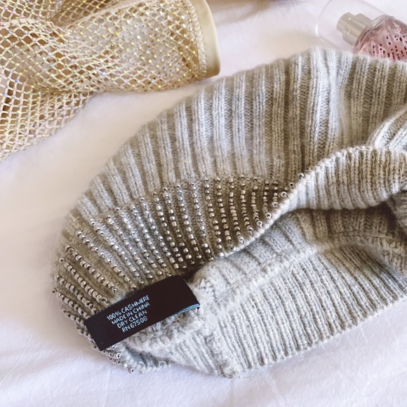 Cynthia Rowley cashmere hat - Picture 6 of 9